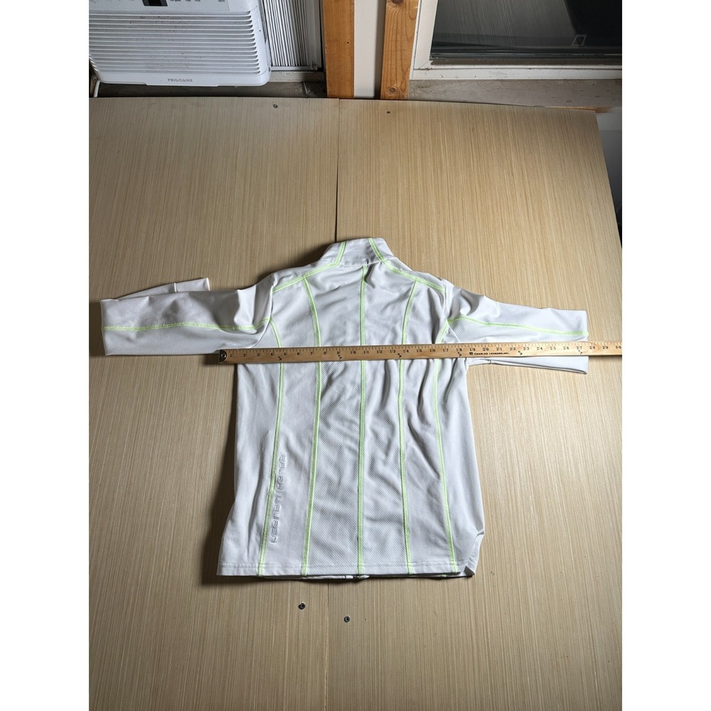 Polo Ralph Lauren Golf Jacket Mens Small White Pony Logo Mock Neck Full Zip - Picture 5 of 5